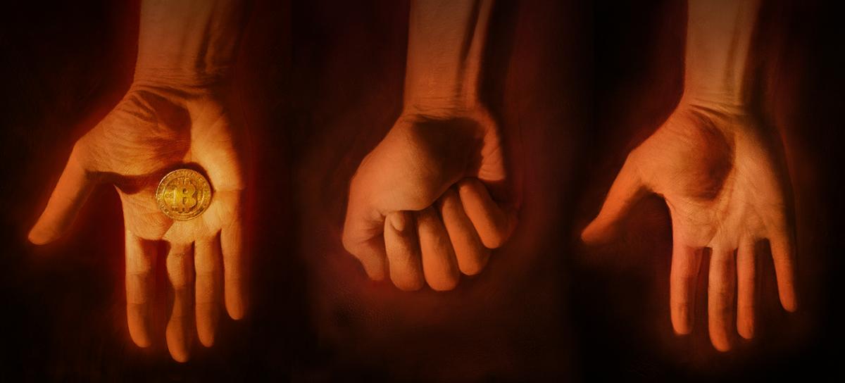 robert hunt , bitcoin, finance illustration, 