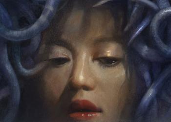 Robert Hunt, painting, medusa